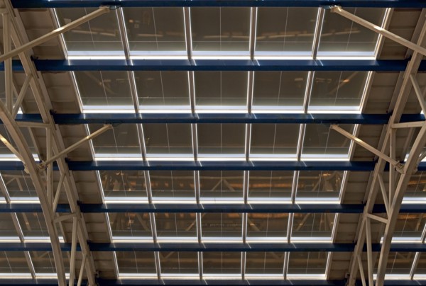USA, New York State, Brooklyn, Coney Island, Ceiling of subway station. Photo : fotog