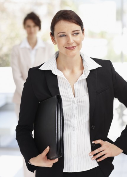 Smiling businesswoman portrait. Photo : Momentimages