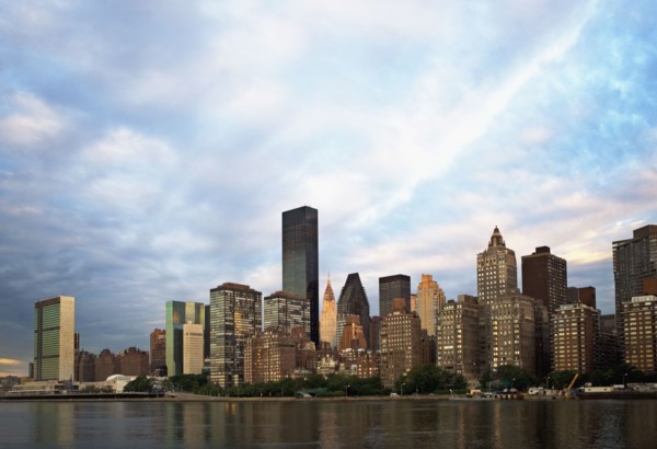 USA, New York State, New York City, Manhattan skyline. Photo : fotog