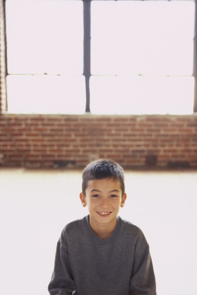 Cute young boy. Photo : Fisher Litwin