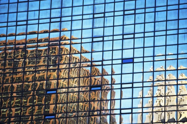 USA, New York City, skyscraper facade. Photo : fotog