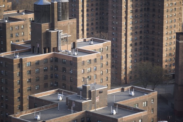 USA, New York State, New York City, Residential district. Photo : fotog