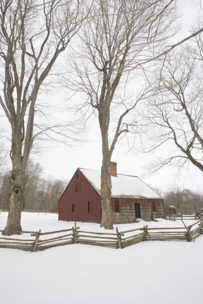 USA, New Jersey, Morristown, Morristown National Historical Park, Jockey Hollow, Tempe Wick House