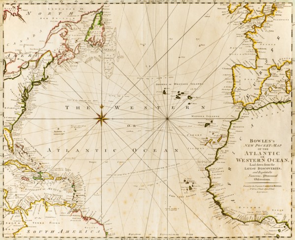 Antique world map.