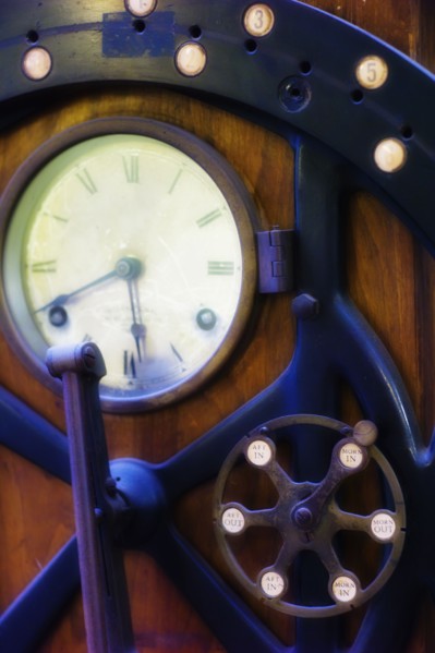 Antique clock.