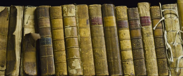 Antique books.