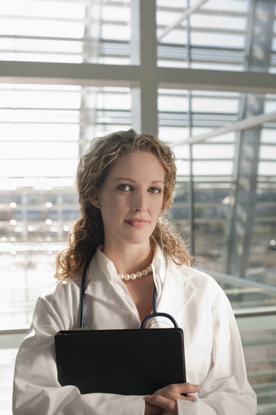 Portrait of female doctor. Photo: Mark Edward Atkinson