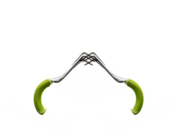 Studio shot of two gardening forks. Photo: David Arky
