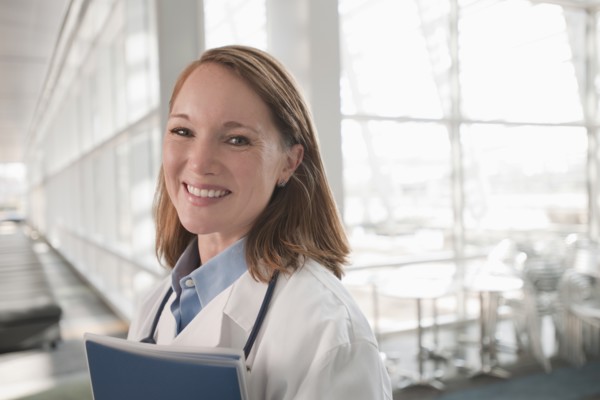 Portrait of female doctor. Photo: Mark Edward Atkinson