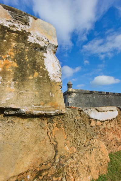 Puerto Rico, Old San Juan, El Morro Fortress.