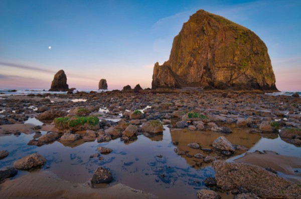 USA, Oregon, Clatsop County, Haystack Rock. Photo : Gary Weathers