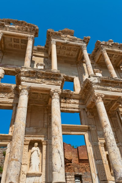 Turkey, Ephesus, Library of Celsus.
