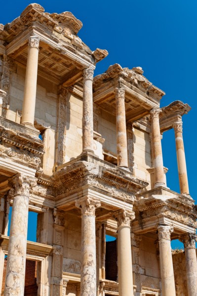 Turkey, Ephesus, Library of Celsus.