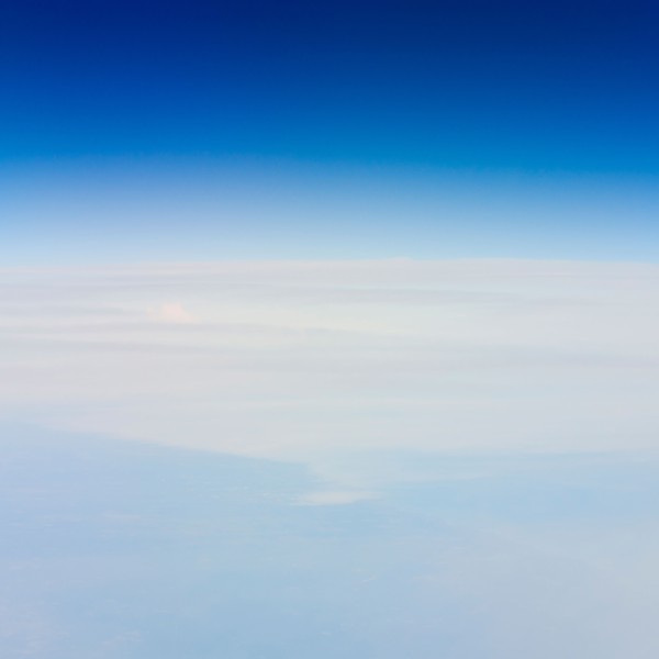 High altitude photo of Earth.