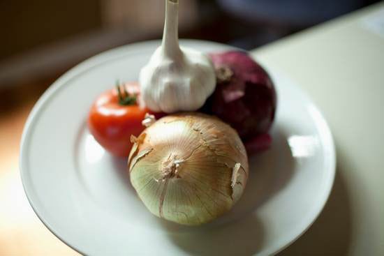 Plate with vegetables. Photo: Noah Clayton
