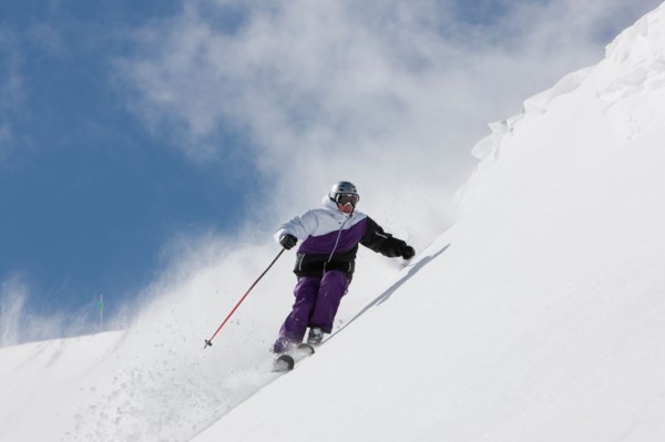USA, Colorado, Telluride, Downhill skiing. Photo : db2stock