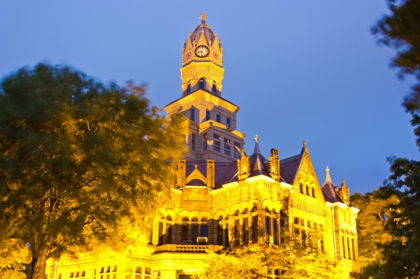 USA, Illinois, Paris, Historic courthouse. Photo: Henryk Sadura