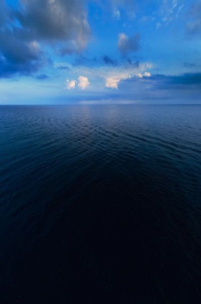 Aegean Sea horizon.