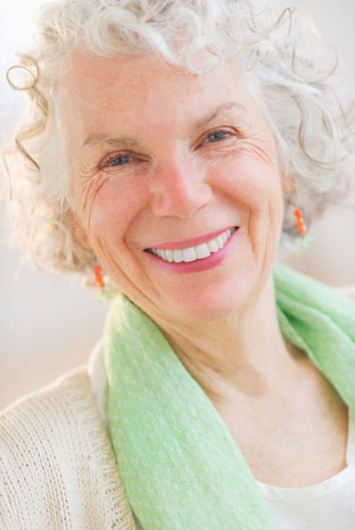 Portrait of senior woman. Photo : Daniel Grill