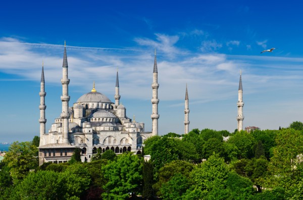 Turkey, Istanbul, Blue Mosque .