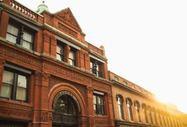 USA, Georgia, Savannah, Old Savannah Cotton Exchange.