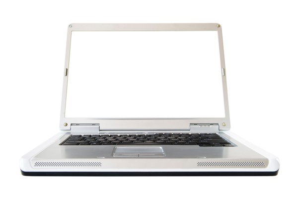 Studio shot of laptop.