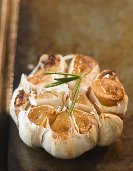 Close up of roasted garlic. Photo: Jamie Grill