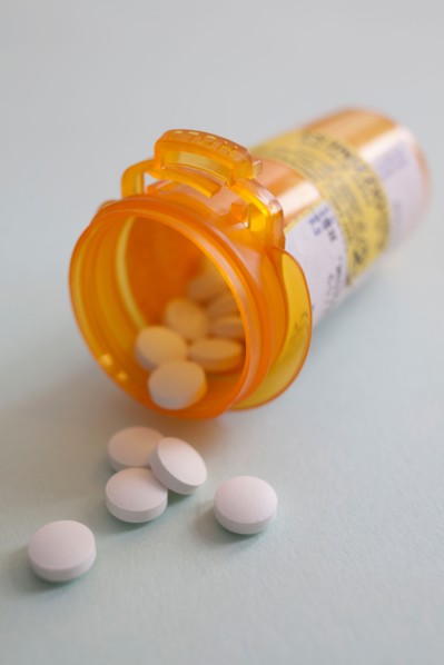 Studio shot of pill bottle. Photo: Winslow Productions