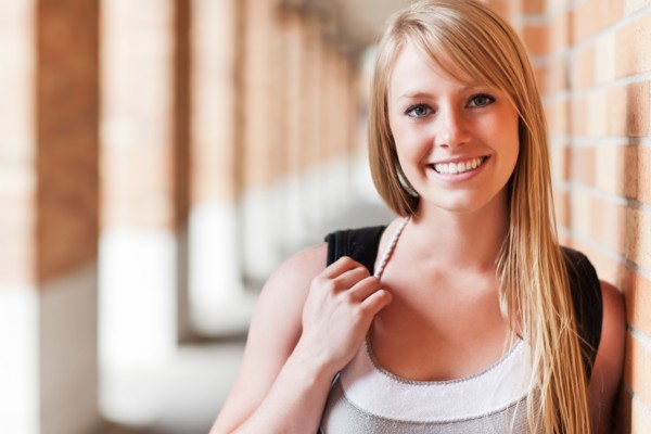 Portrait of female college student. Photo: Take A Pix Media