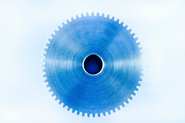Studio shot of cog wheel. Photo : Antonio M. Rosario