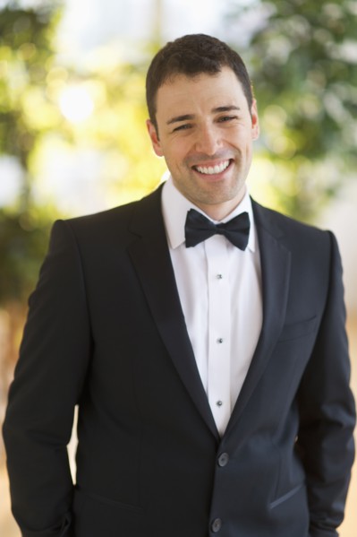 Portrait of bridegroom.
