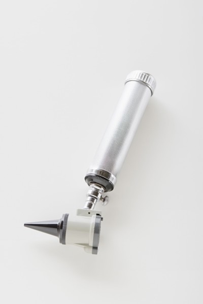 Close up of medical instrument, studio shot. Photo : Rob Lewine