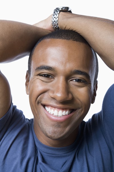Studio portrait of young man. Photo : Rob Lewine