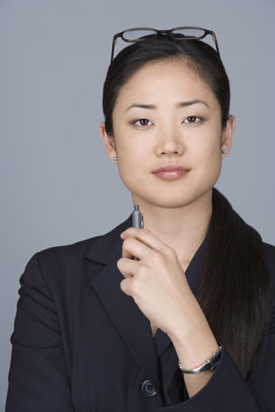 Portrait of young businesswoman. Photo: Rob Lewine