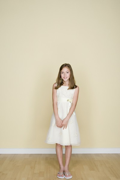 Portrait of happy girl (8-9). Photo: Rob Lewine