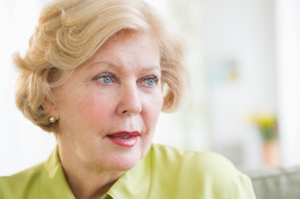 Portrait of smiling senior woman.