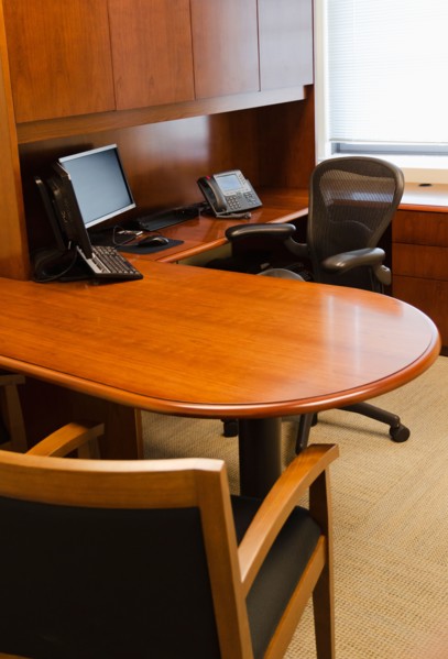 Empty office.