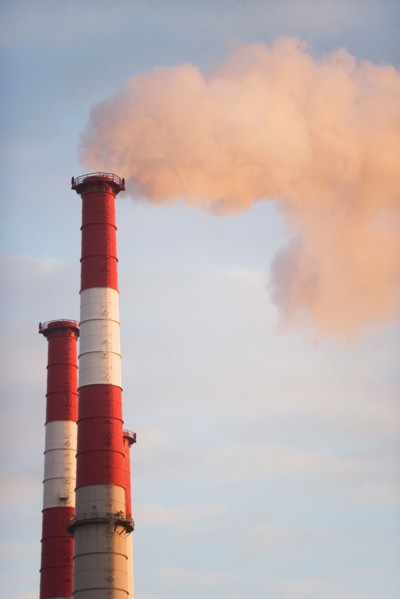 smoke stack. Photo : fotog