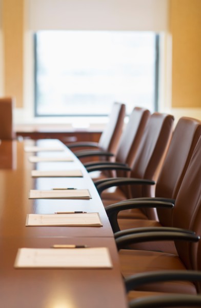 Conference table.