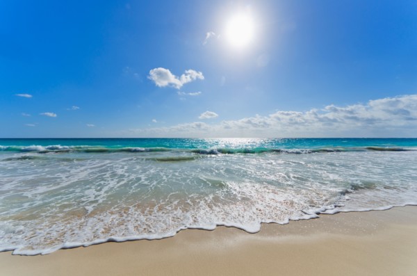 Mexico, Yucatan. Beach.