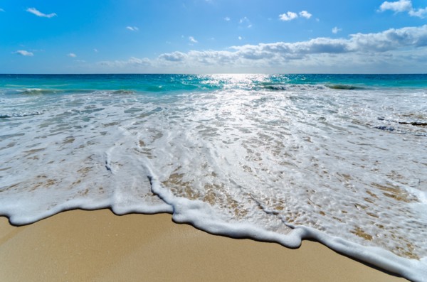 Mexico, Yucatan. Beach.