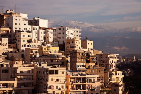 Lebanon, Tripoli. Panorama of modern day Tripoli. Photo : Henryk Sadura