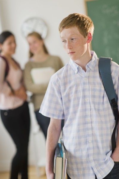 Students (14-19) gossiping.