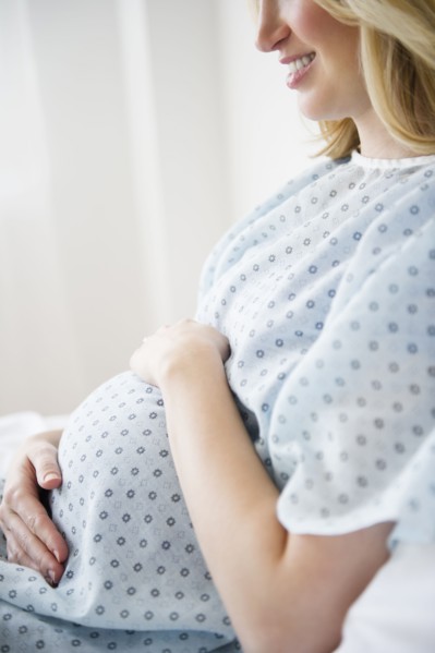 Pregnant woman . 
Photo : Jamie Grill