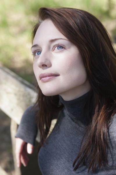 Portrait of young woman. 
Photo : Jan Scherders