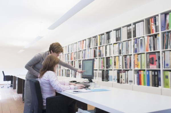 Employees of design agency at work. 
Photo : Jan Scherders