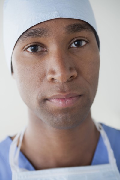 Portrait of surgeon. 
Photo : Rob Lewine