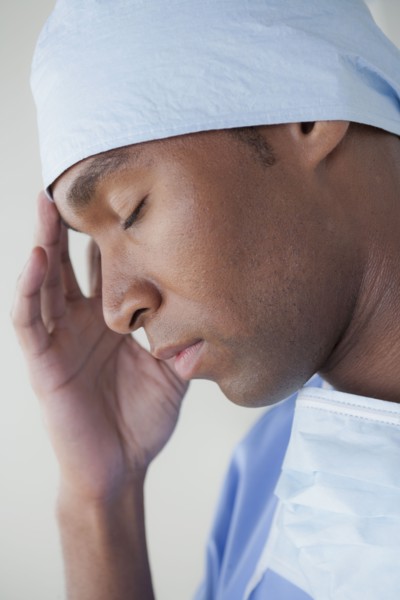 Portrait of surgeon. 
Photo : Rob Lewine