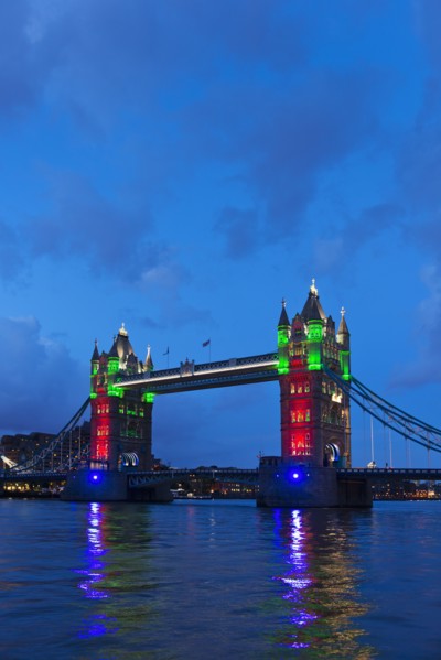 UK, London, Tower Bridge.