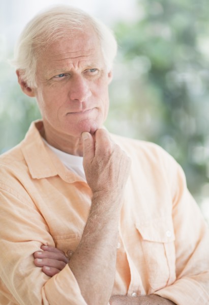 Portrait of senior man.